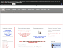 Tablet Screenshot of cartuccetorino.it